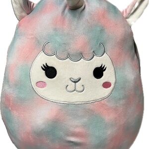 Squishmallows 14 inch Winona the Rainbow Llama Pegacorn